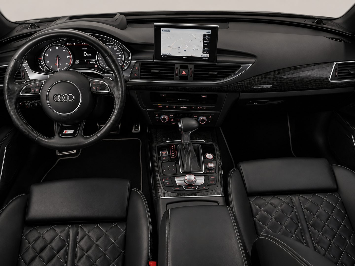 Audi S7 — intérieur